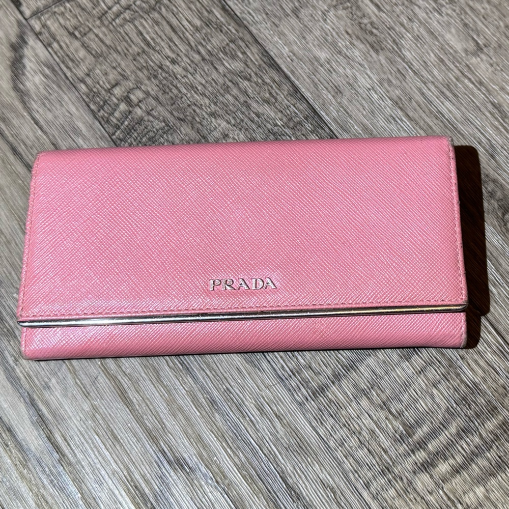 Prada Pink Wallet